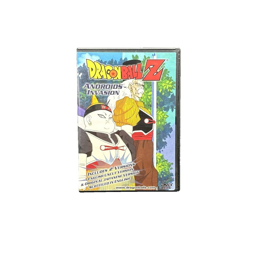 Dragon Ball Z Androids Invasion DVD Uncut English & Japanese Version DBZ Anime